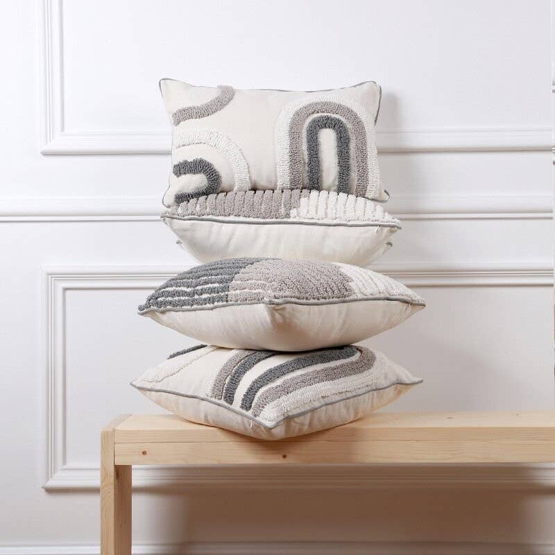Cushion Cover Bohemian Grey - Nala Long | Premium Quality, Trendy Design