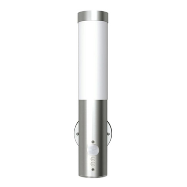 Stainless Steel Wall Lights with Motion Detector - Set of 2