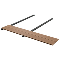 vidaXL WPC Solid Decking Boards with Accessories 20 m² - Teak