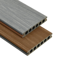 vidaXL WPC Decking Boards with Accessories | Brown and Grey | 36 m² 2.2 m