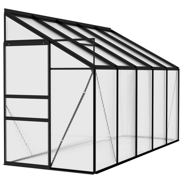 vidaXL Greenhouse Anthracite Aluminium 6.23 m³ - Protect and Nurture Your Plants