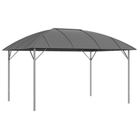 vidaXL Gazebo with Arch Roof 3x4 m Anthracite - Sturdy and Stylish