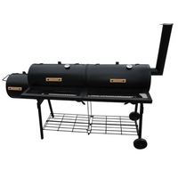 vidaXL Smoker BBQ Nevada XL Black