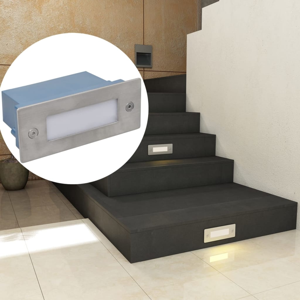 2 LED Recessed Stair Light - Clever Lighting Solution for Your Stairwell