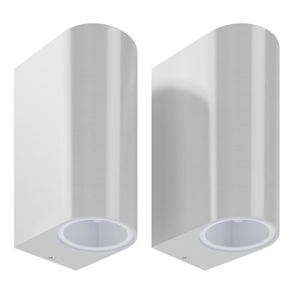 vidaXL Outdoor Up and Down Wall Lights 2 pcs