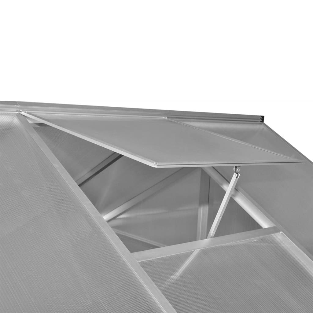 vidaXL Greenhouse Reinforced Aluminium 3.46 m² - Protect Your Plants in All Seasons