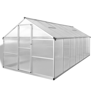 vidaXL Greenhouse Reinforced Aluminium 10.53 m²