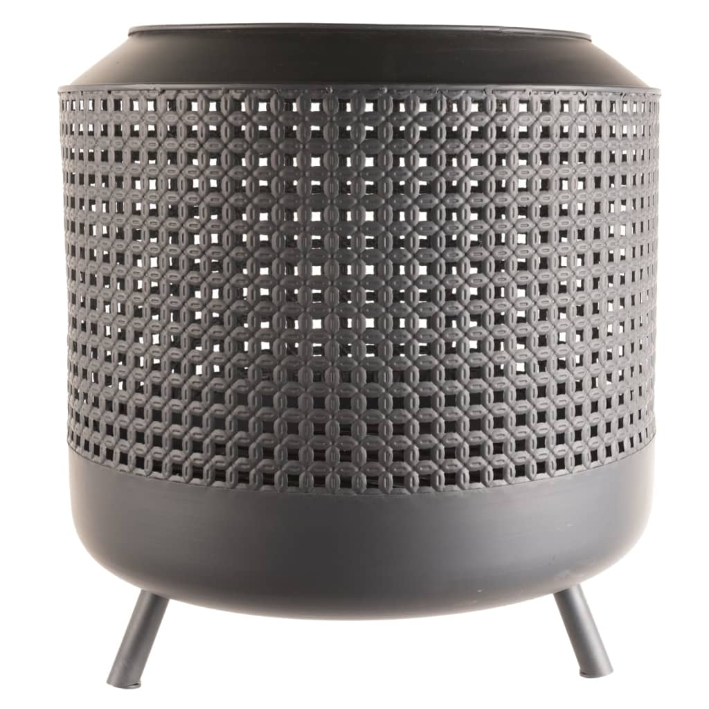 RedFire Fire Basket with BBQ Grill Midland Black - Outdoor Cooking Made Easy