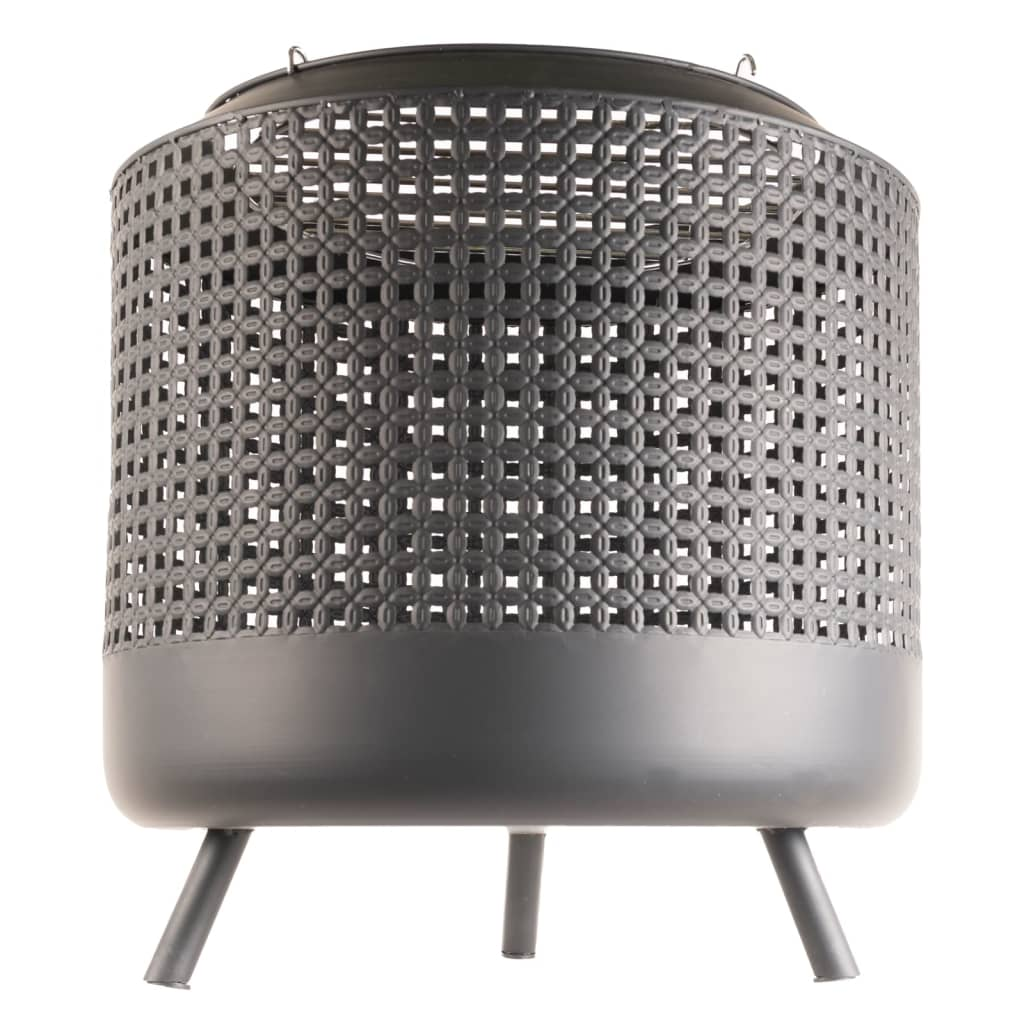 RedFire Fire Basket with BBQ Grill Midland Black - Outdoor Cooking Made Easy