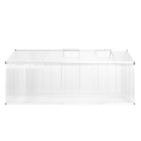 vidaXL Greenhouse Aluminium 421x190x195 cm 15.6 m³ - Durable and Thermally Insulated