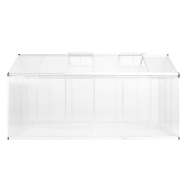 vidaXL Greenhouse Aluminium 362x190x195 cm - Buy Online at Best Price