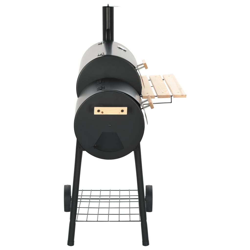 vidaXL Classic Charcoal BBQ Offset Smoker