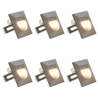 vidaXL Outdoor LED Wall Lights 6 pcs - Weather-proof and Stylish