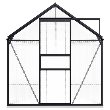 vidaXL Greenhouse with Base Frame Anthracite Aluminium 8.17 m²