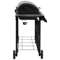 vidaXL Gas BBQ Grill with 6 Burners Black - Create Outdoor Feasts!