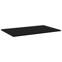 vidaXL Bookshelf Boards 4 pcs Black | 80x50x1.5 cm | Engineered Wood