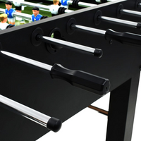 vidaXL Football Table Steel 60 kg 140x74.5x87.5 cm Black - Buy Online at Best Price