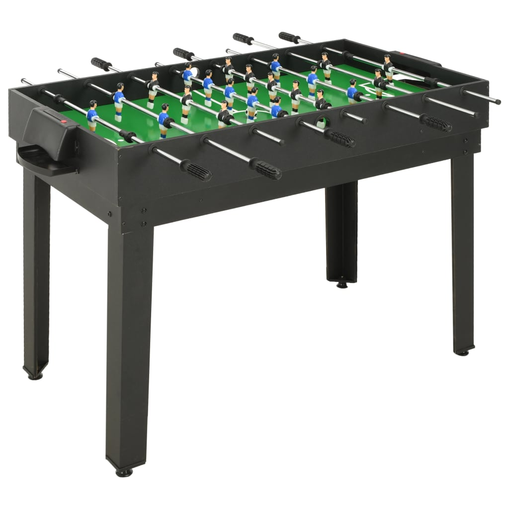 vidaXL 15-in-1 Multi Game Table 121x61x82 cm Black - Hours of Fun for Kids and Adults