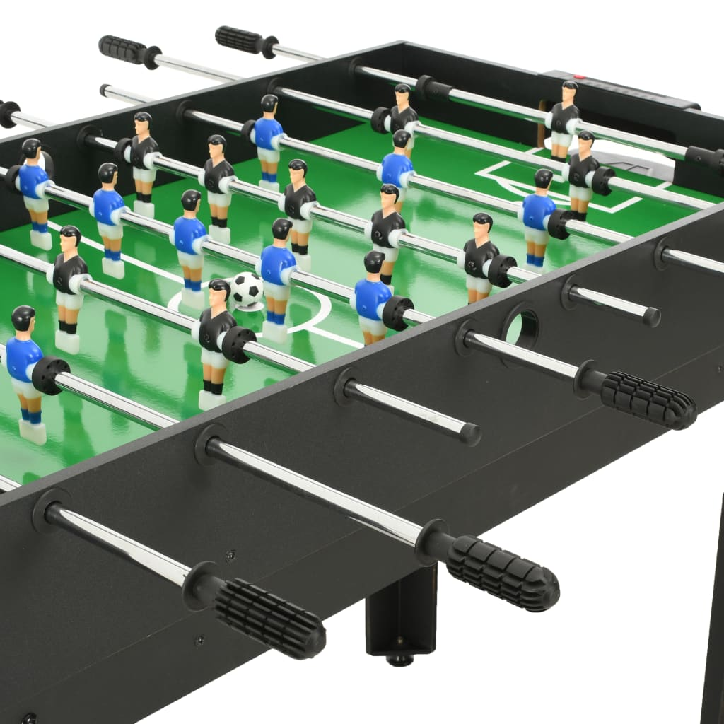 vidaXL 15-in-1 Multi Game Table 121x61x82 cm Black - Hours of Fun for Kids and Adults