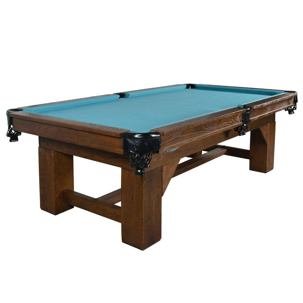 Bungalow Ash Wood Slate Top Pool Table