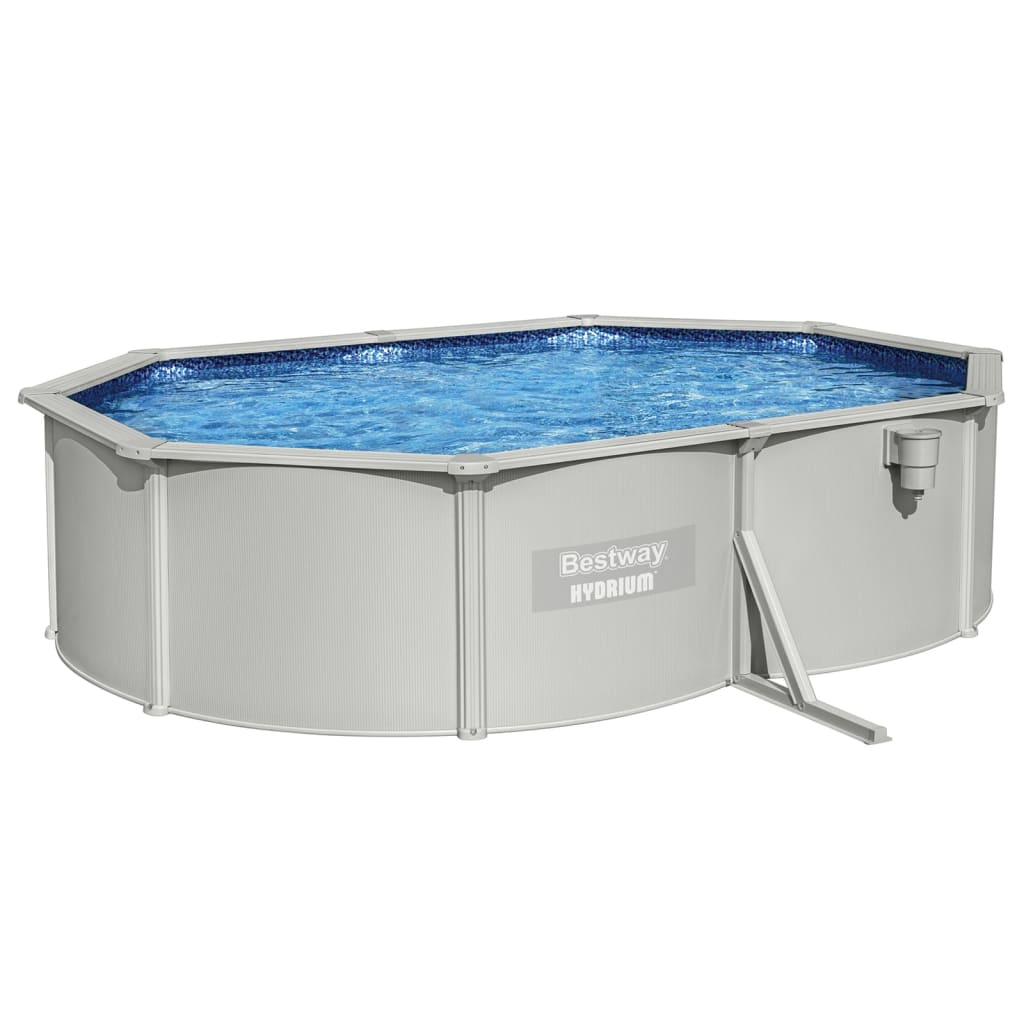 Bestway Hydrium Swimming Pool Set 500x360x120 cm - Premium Steel Construction | Easy Setup