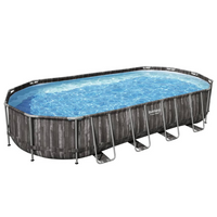 Bestway Swimming Pool Set Oval 7.32x3.66x1.22 m - Premium Quality, Easy Setup