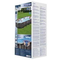 Bestway Swimming Pool Set Oval 7.32x3.66x1.22 m - Premium Quality, Easy Setup