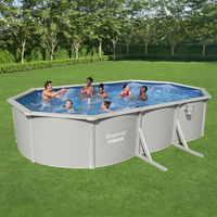 Bestway Hydrium Above Ground Frame Pool Oval 610x360x120 cm - Premium Materials, Sturdy Construction, Endless Summer Fun