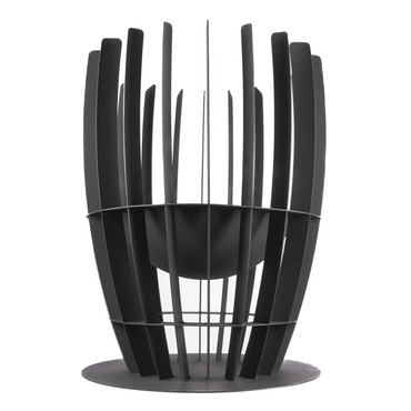 RedFire Fire Basket Baylor Black - Outdoor Garden Fireplace