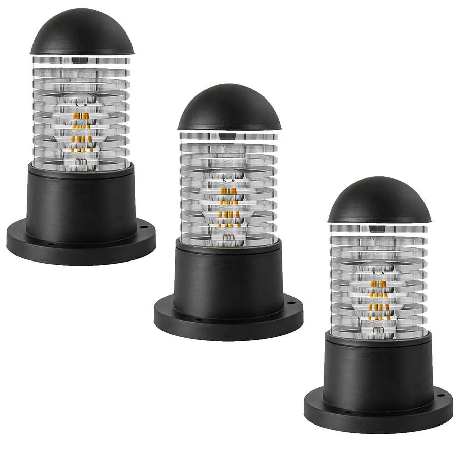 Outside Lights Bollard Column Lamp Exterior Round Pillar Lights ~ 5121