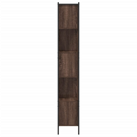 vidaXL Bookcase Brown Oak 102x28x172 cm | Engineered Wood