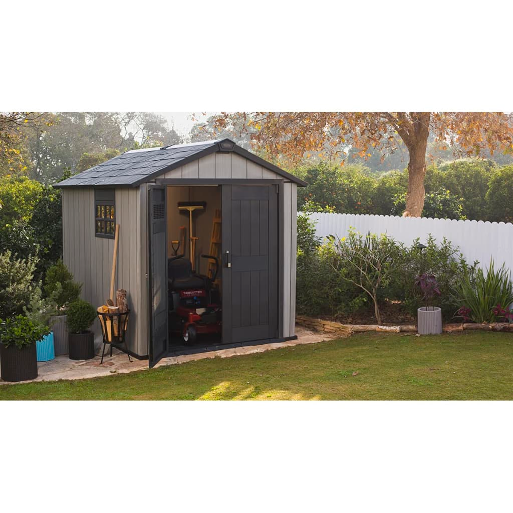 Keter Garden Shed Oakland 759 Anthracite - Durable, Easy Assembly, High-Quality Storage