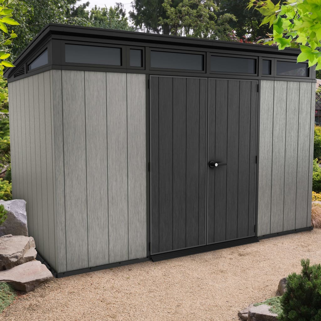 Keter Garden Shed Artisan 117 Brownish Grey - Durable Outdoor Storage Solution