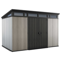 Keter Garden Shed Artisan 117 Brownish Grey - Durable Outdoor Storage Solution