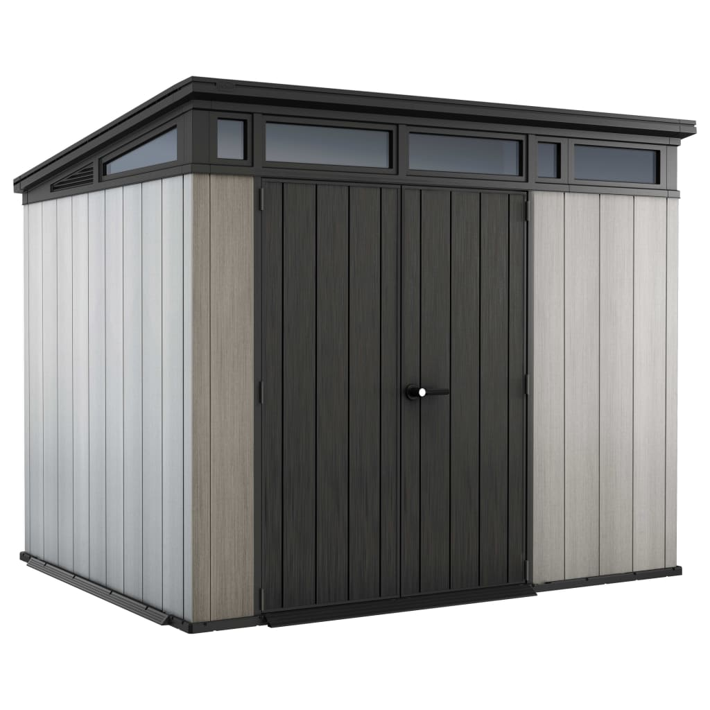 Keter Garden Shed Artisan 97 Brownish Grey - Durable Outdoor Storage Solution