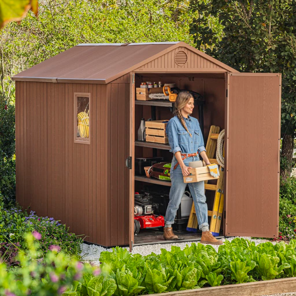 Keter Garden Shed Darwin 68 Brown