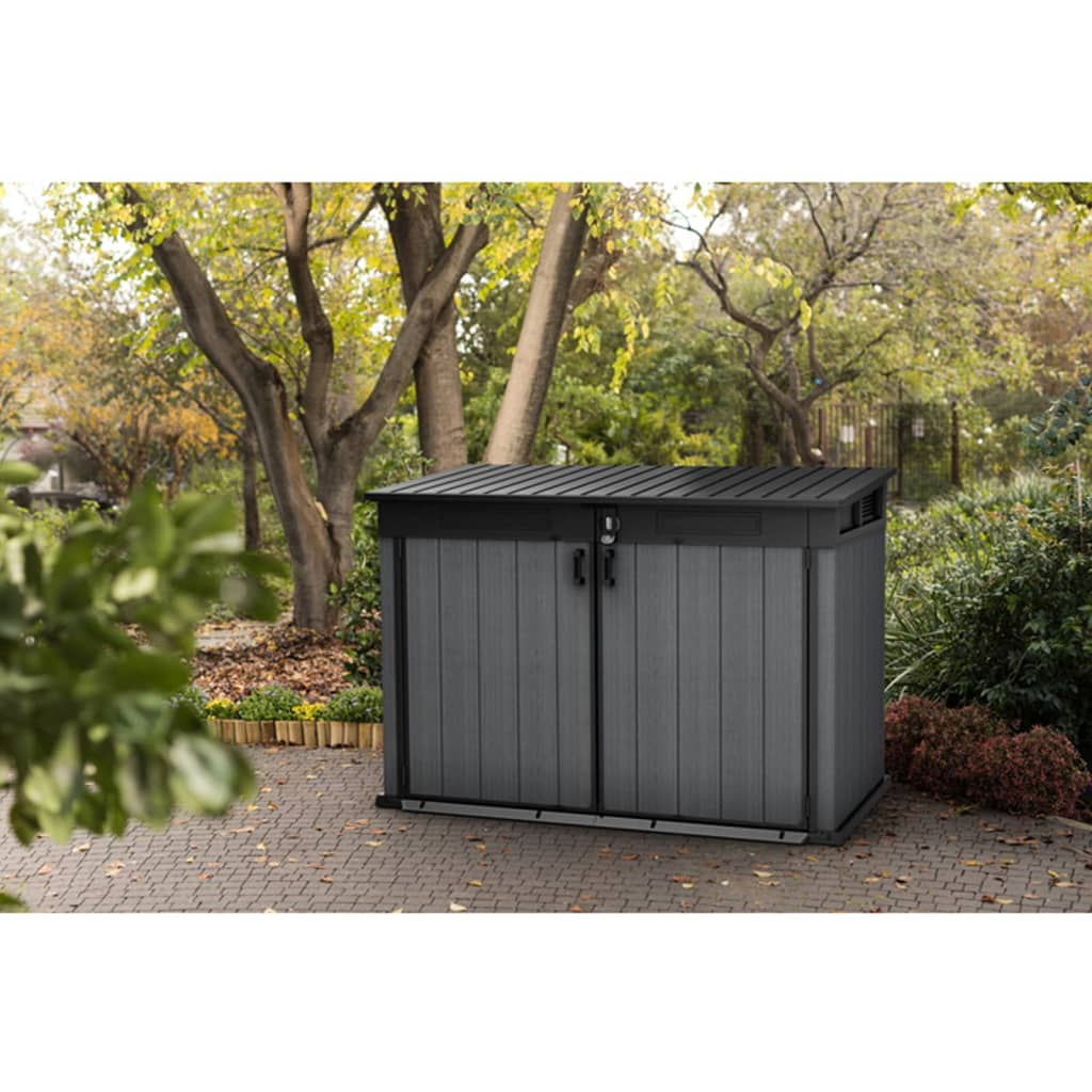 Keter Garden Shed Cortina Mega 2020L Grey - Spacious and Durable Storage Solution