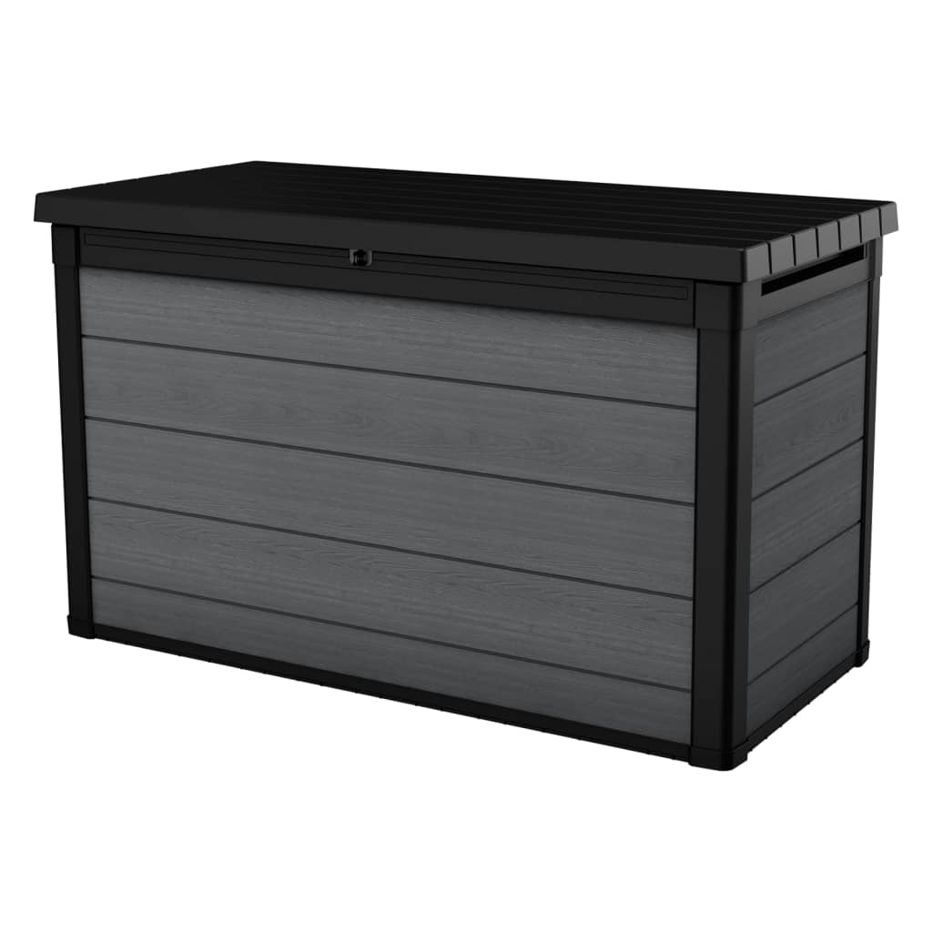 Keter Outdoor Storage Box Cortina 757 L Grey - Weather-Resistant, Spacious, and Easy-to-Assemble