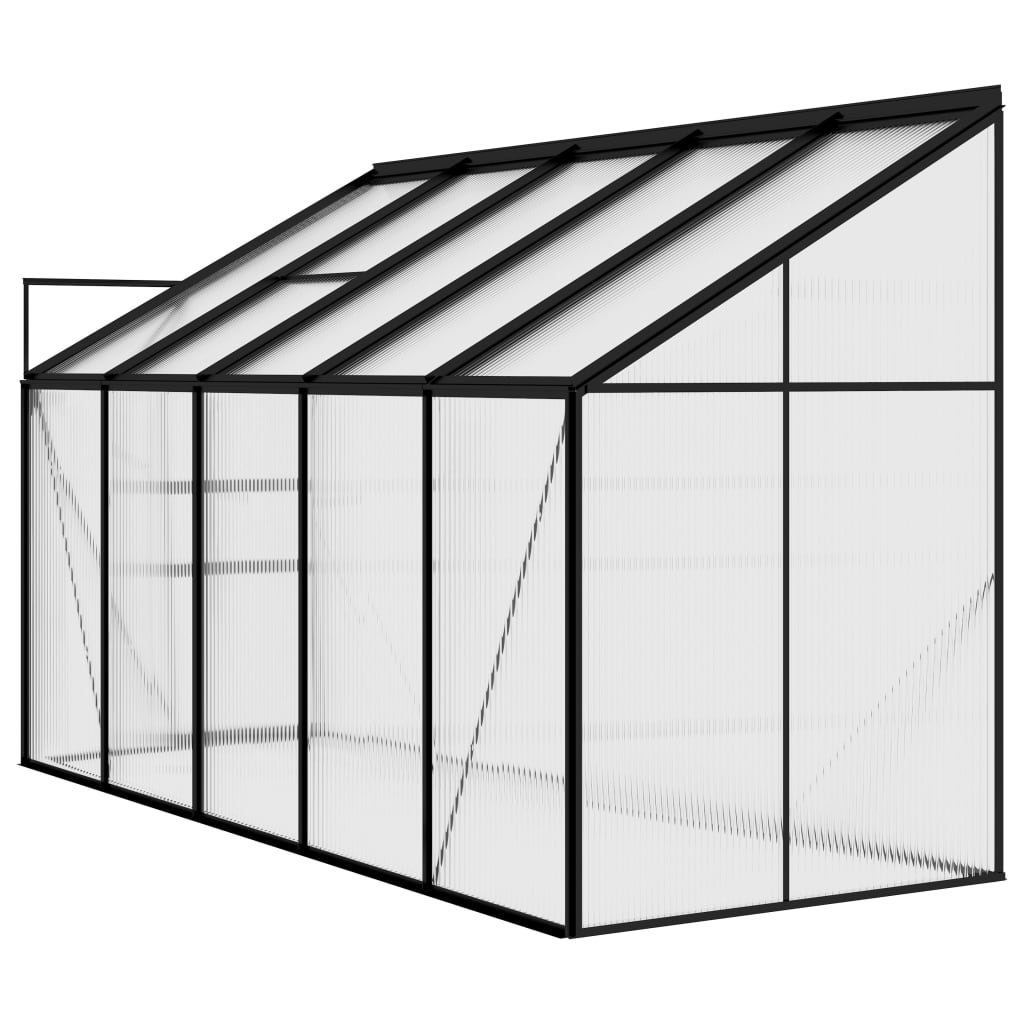 vidaXL Greenhouse Anthracite Aluminium 6.23 m³ - Protect and Nurture Your Plants