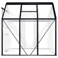 vidaXL Greenhouse Anthracite Aluminium 3.61 m² - Protect Your Plants All Year Round